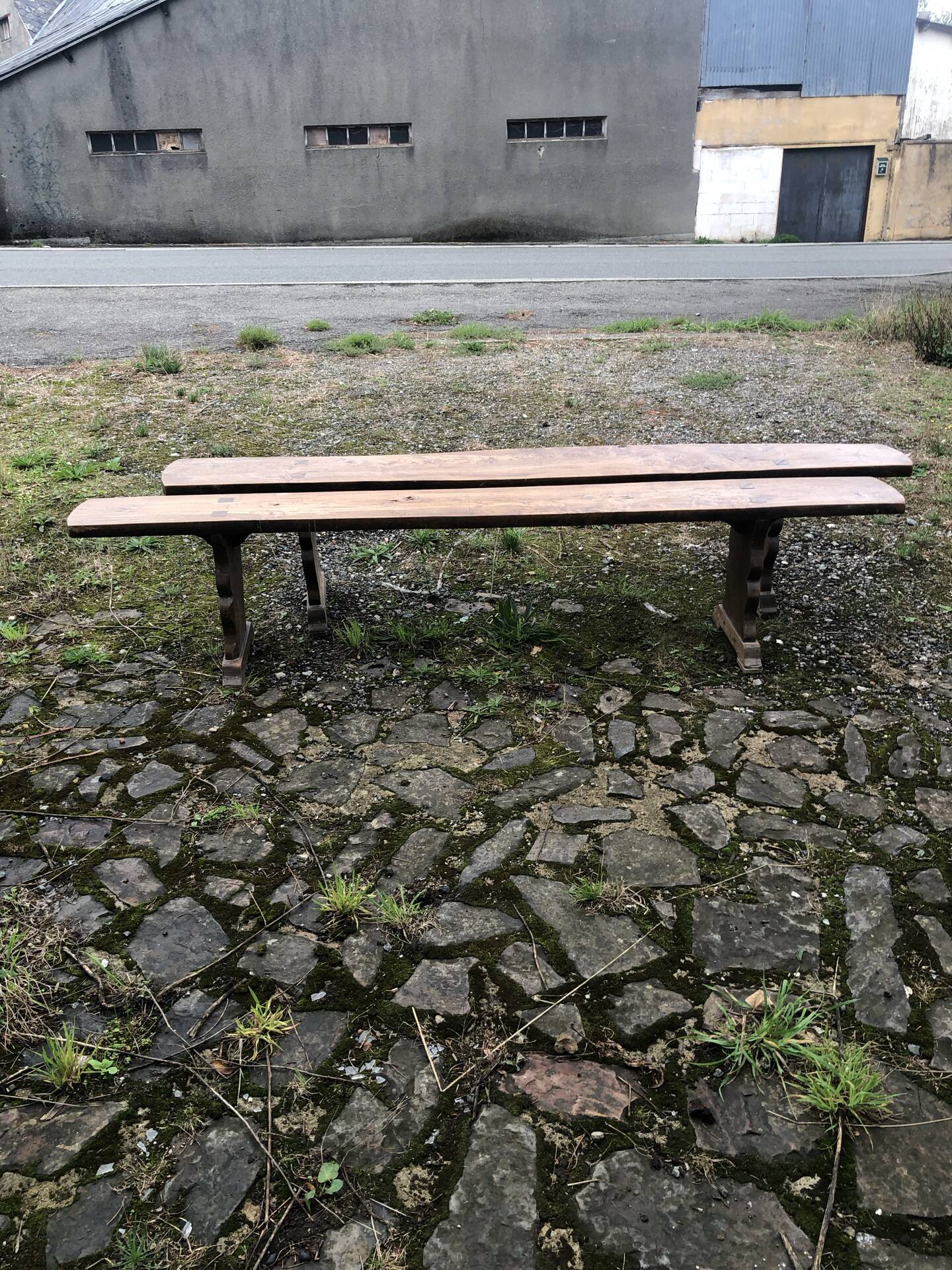 Pair of benches