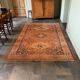 Oriental carpet woven pink, ochre, beige 255x165