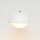 White Scandinavian lamp, 1990s