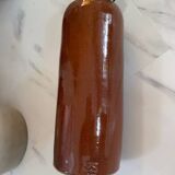 Stoneware bottle with porcelain stopper