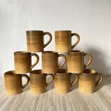 Longchamp stoneware cups and mugs