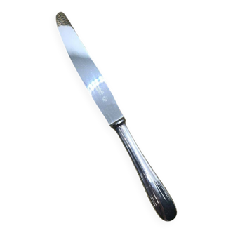 Christofle silver-plated knife, Fidélio model