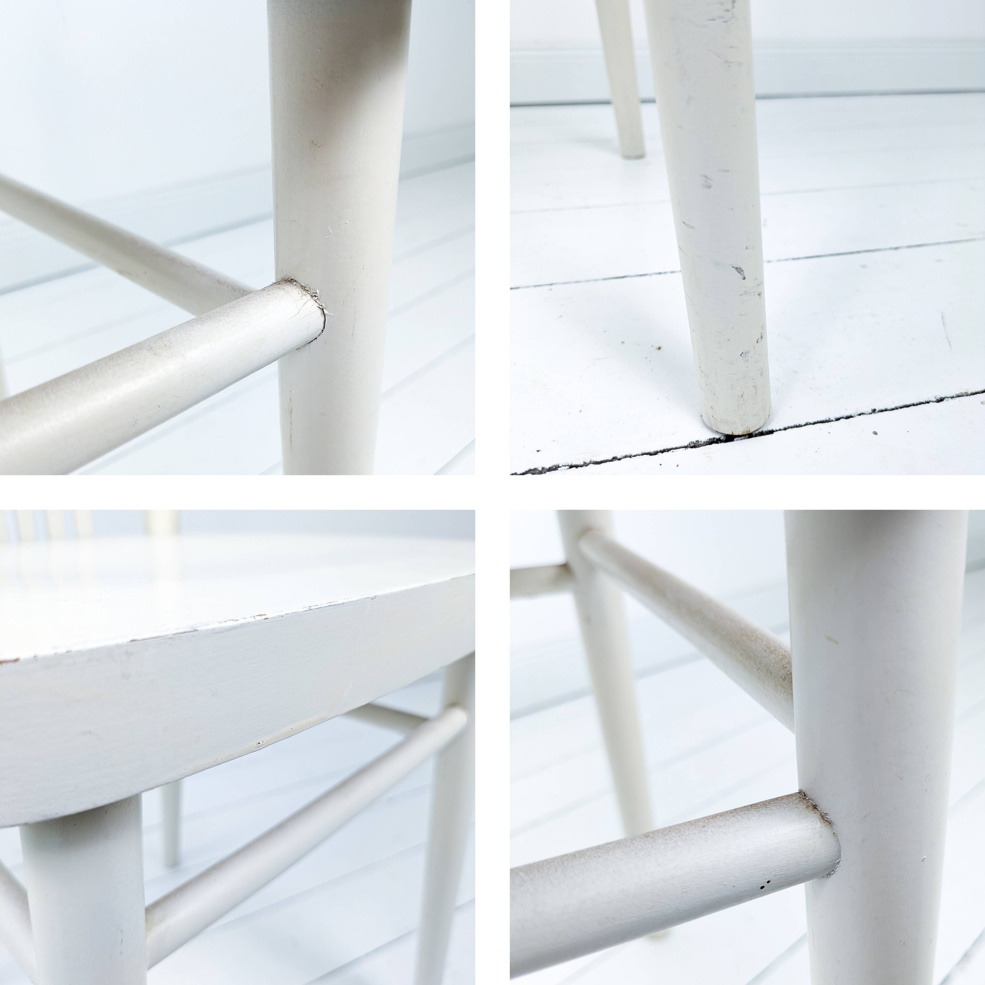 Chaise bistrot vintage bois courbé, style café viennois classique années 60