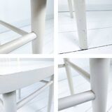 Chaise bistrot vintage bois courbé, style café viennois classique années 60