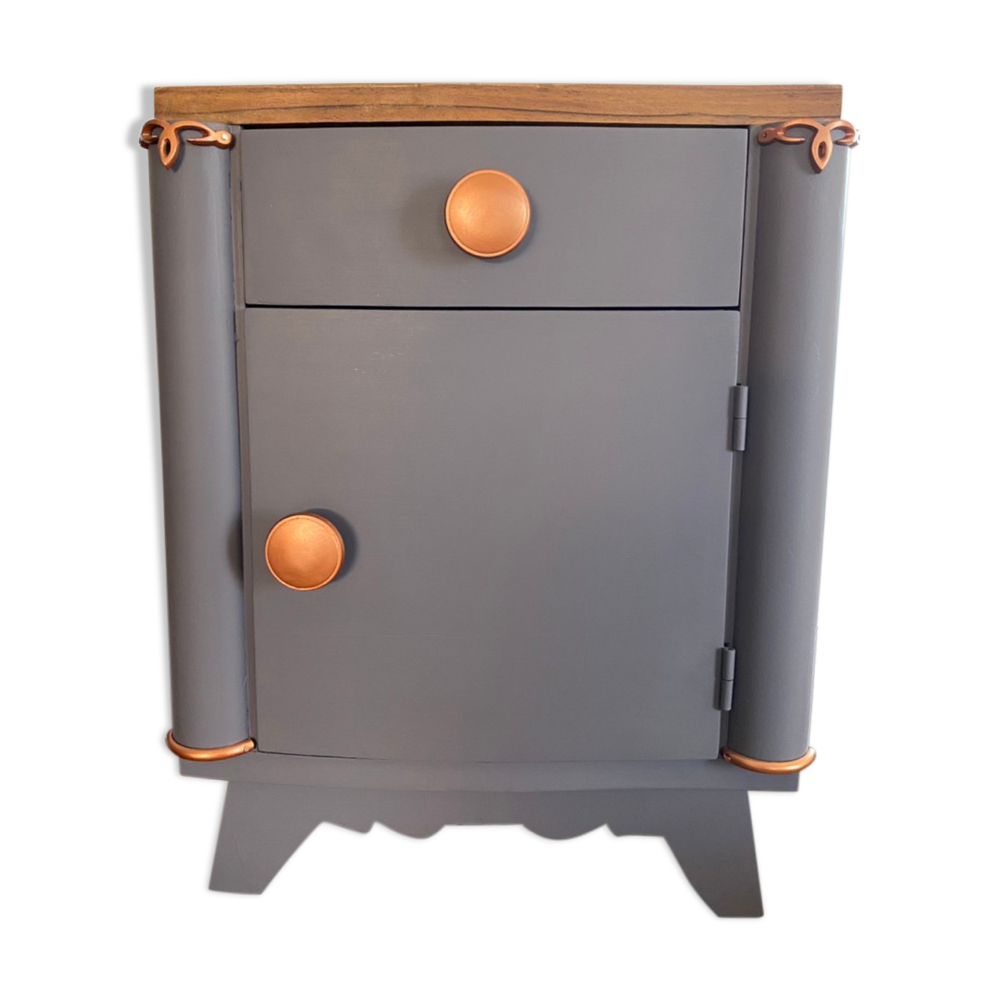 Vintage bedside table 40s