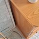 Commode en rotin vintage