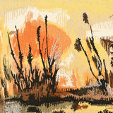 Aubusson carpets from the Robert Four workshops "Haiti" byGEMMANICK