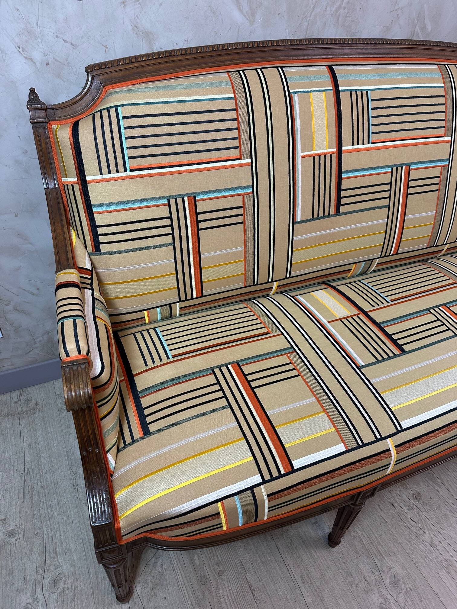 Louis XVI style sofa refurbished