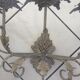 Patina gray wall candlestick 1975