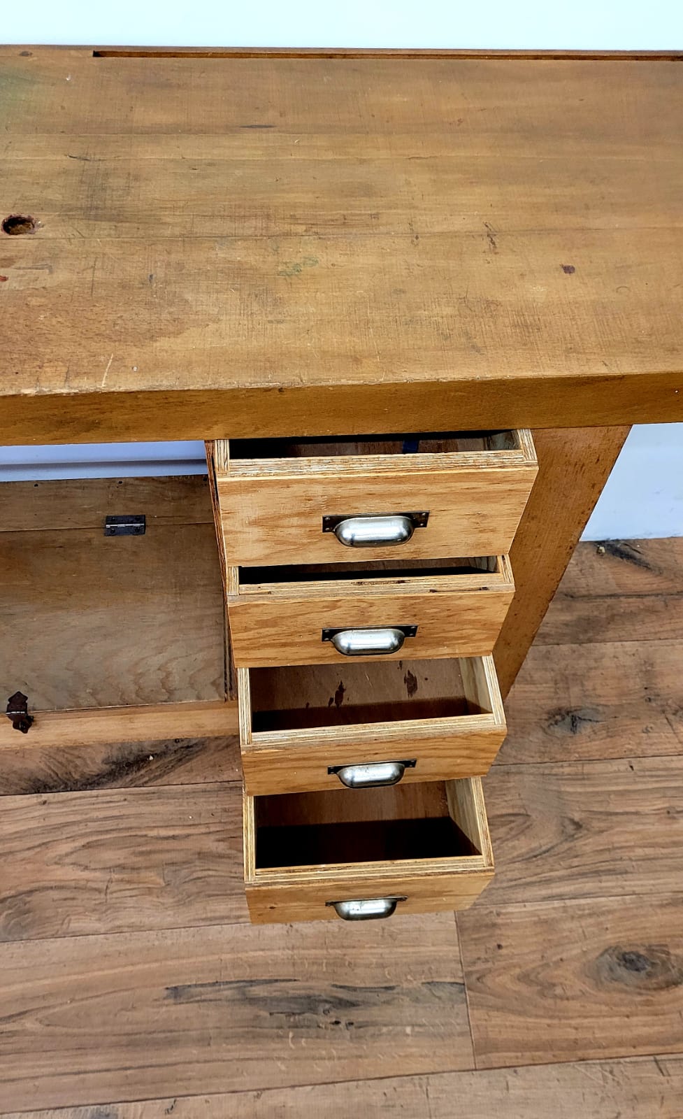 Wooden workbench