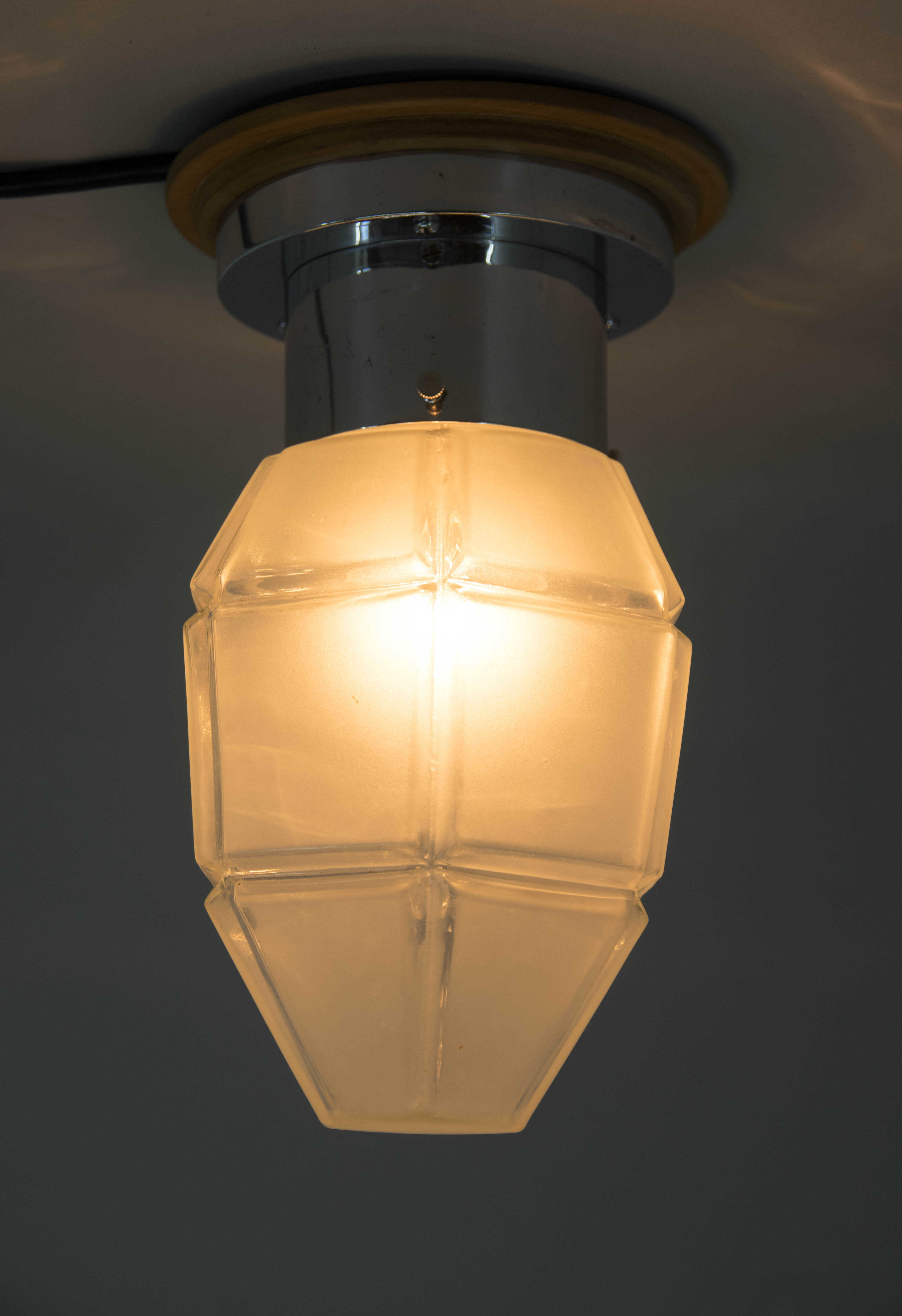 Restored 1910s pendant light