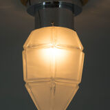 Art nouveau flush mount 1910s restored