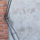 Vintage industrial floor lamp