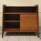 Library, buffet sliding doors, 50's