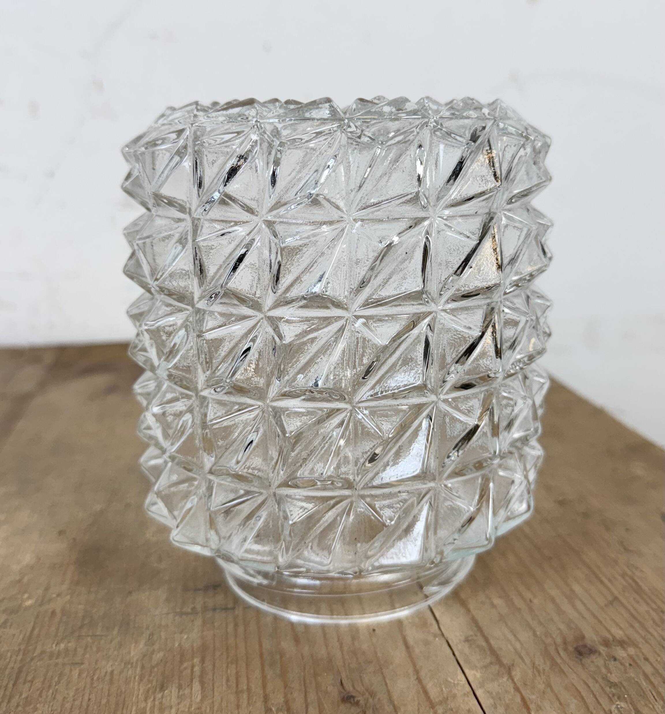 Vintage White Porcelain Wall Light, 1970s