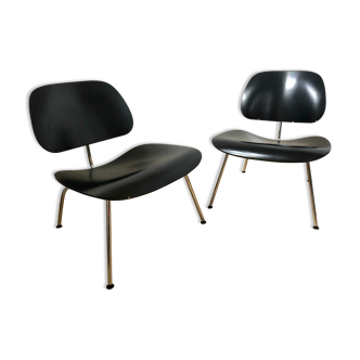 Paire de fauteuils LCM Eames Vitra
