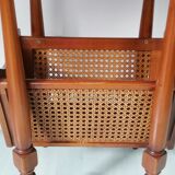 Healed Louis XVI with rattan magazine holder