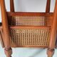 Healed Louis XVI with rattan magazine holder