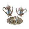 English silver-plated service