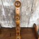 Old turned wooden coat hook
