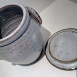 Pot in grey sandstone