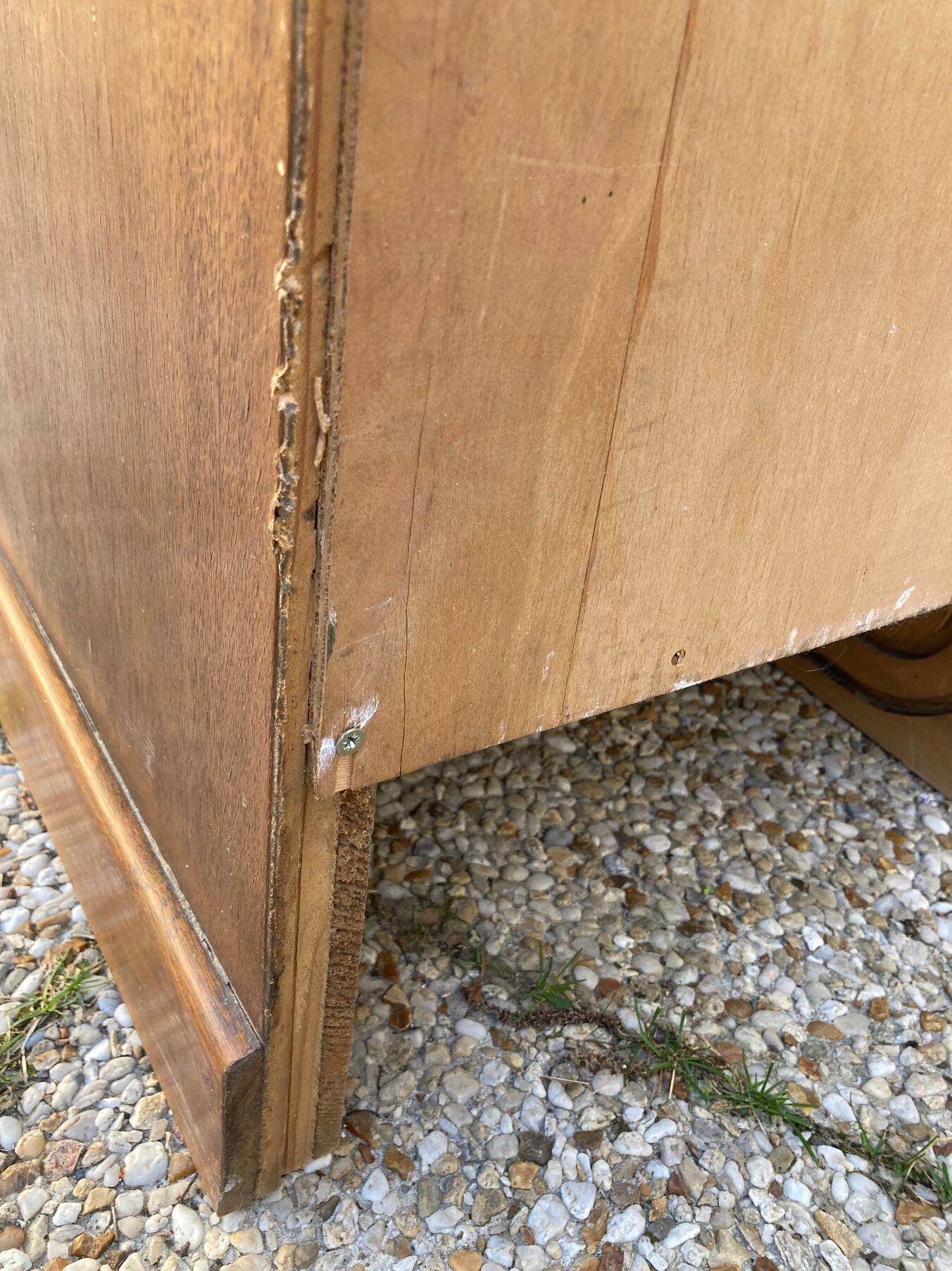 Vintage double curtain binder