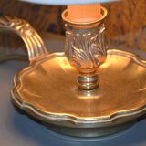 2 basement/bedside lamps in bronze