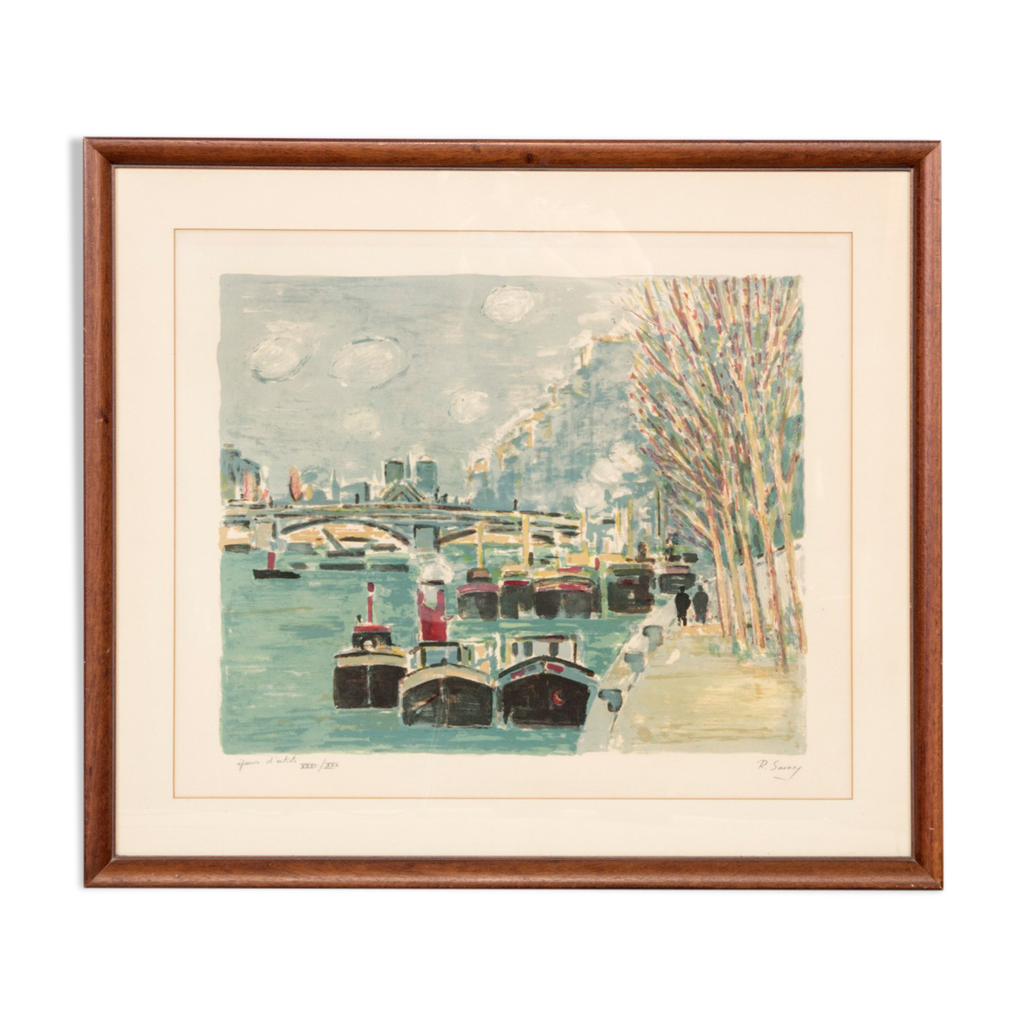R. Savary | Quay of the Seine