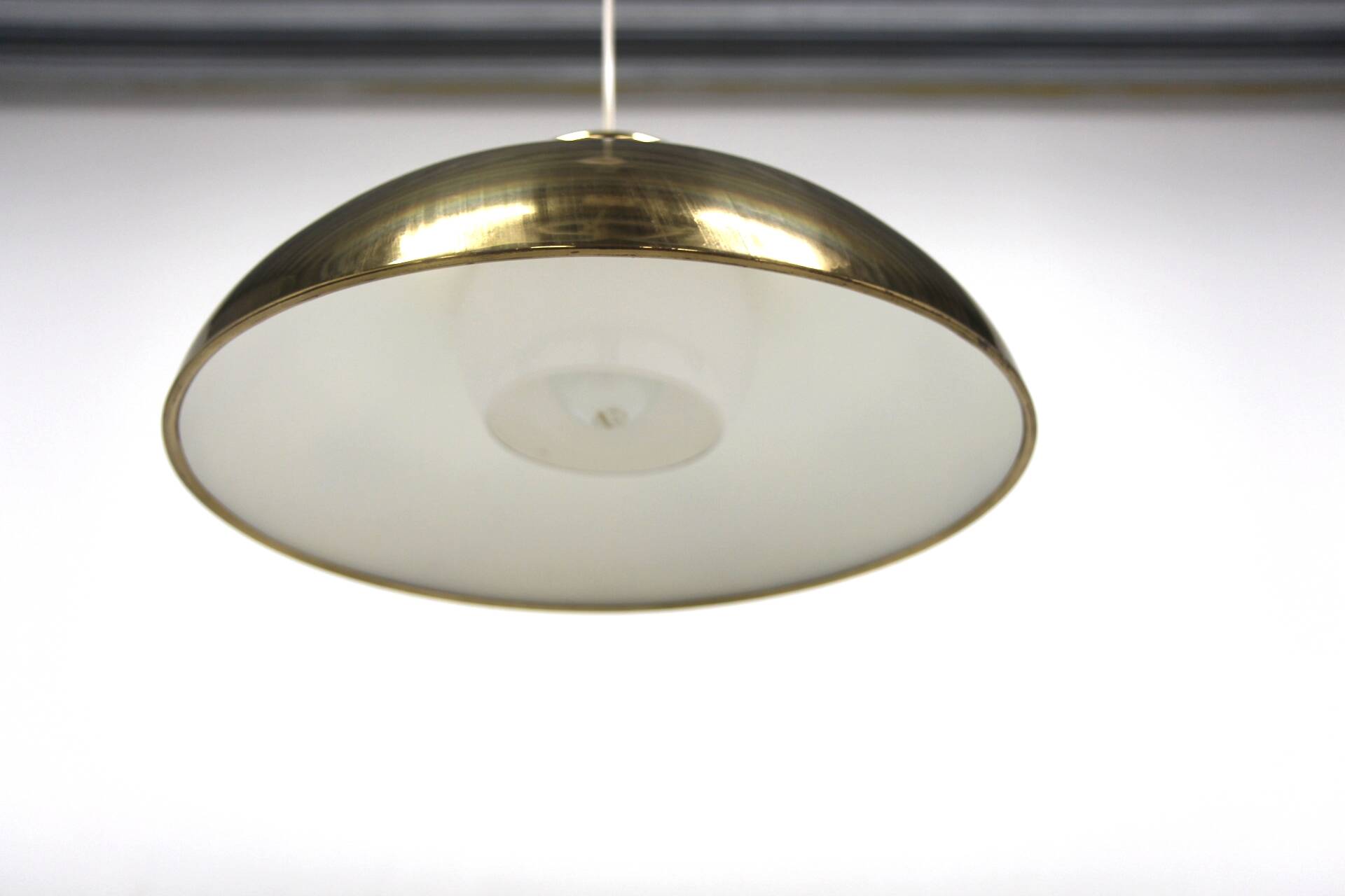 Metal pendant light, Sweden, 1970