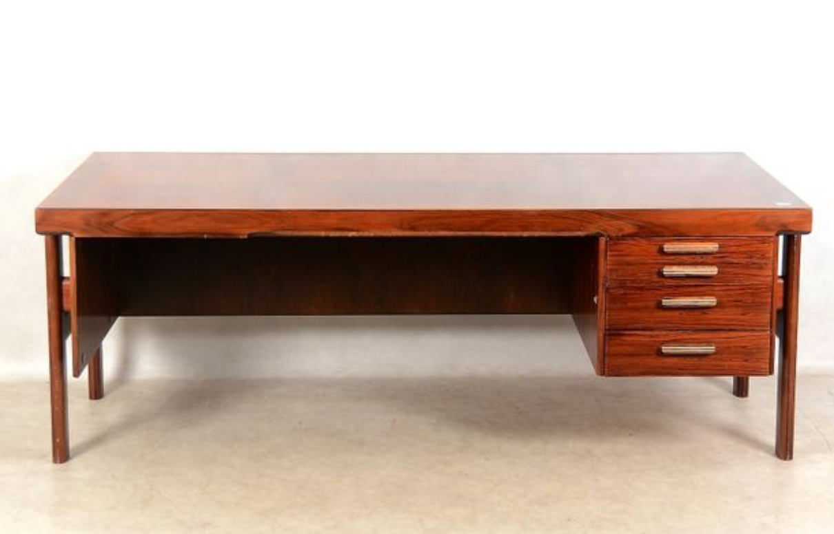 Danish No 234 desk by Arne Vodder for Sibast, 1960s