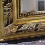Louis XVI Style Golden mirror 113x178cm