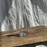 Conical glass carafe with stopper H32.5