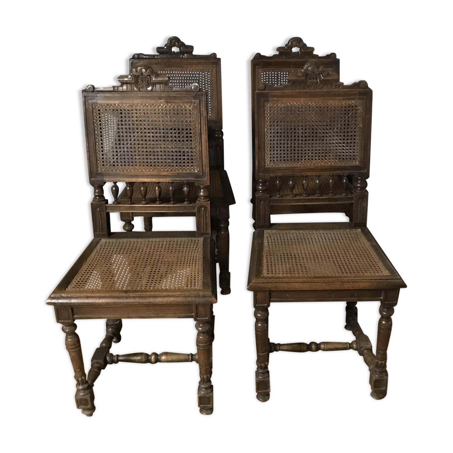 Henry II style chairs