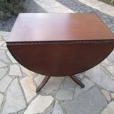 Antique folding dining table