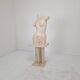 Sculptural Contemporary Female Torso Crafted from Layered Reclaimed Mactan