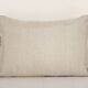 Hand woven velvet ikat lumbar pillow cover