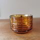 Pair of vintage Vereco amber cups