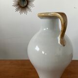 Ceramic pitcher from the 50s St Clement vintage XXL 50 cm