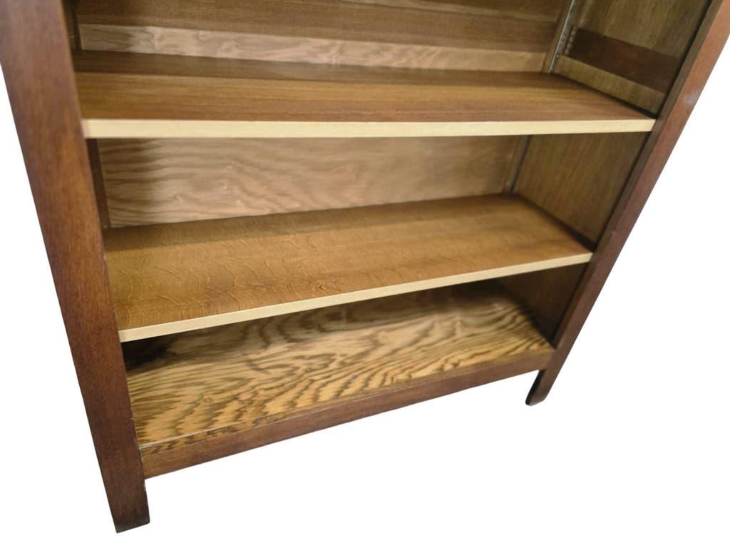 Vintage wooden library/cabinet/display case