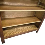 Vintage wooden library/cabinet/display case