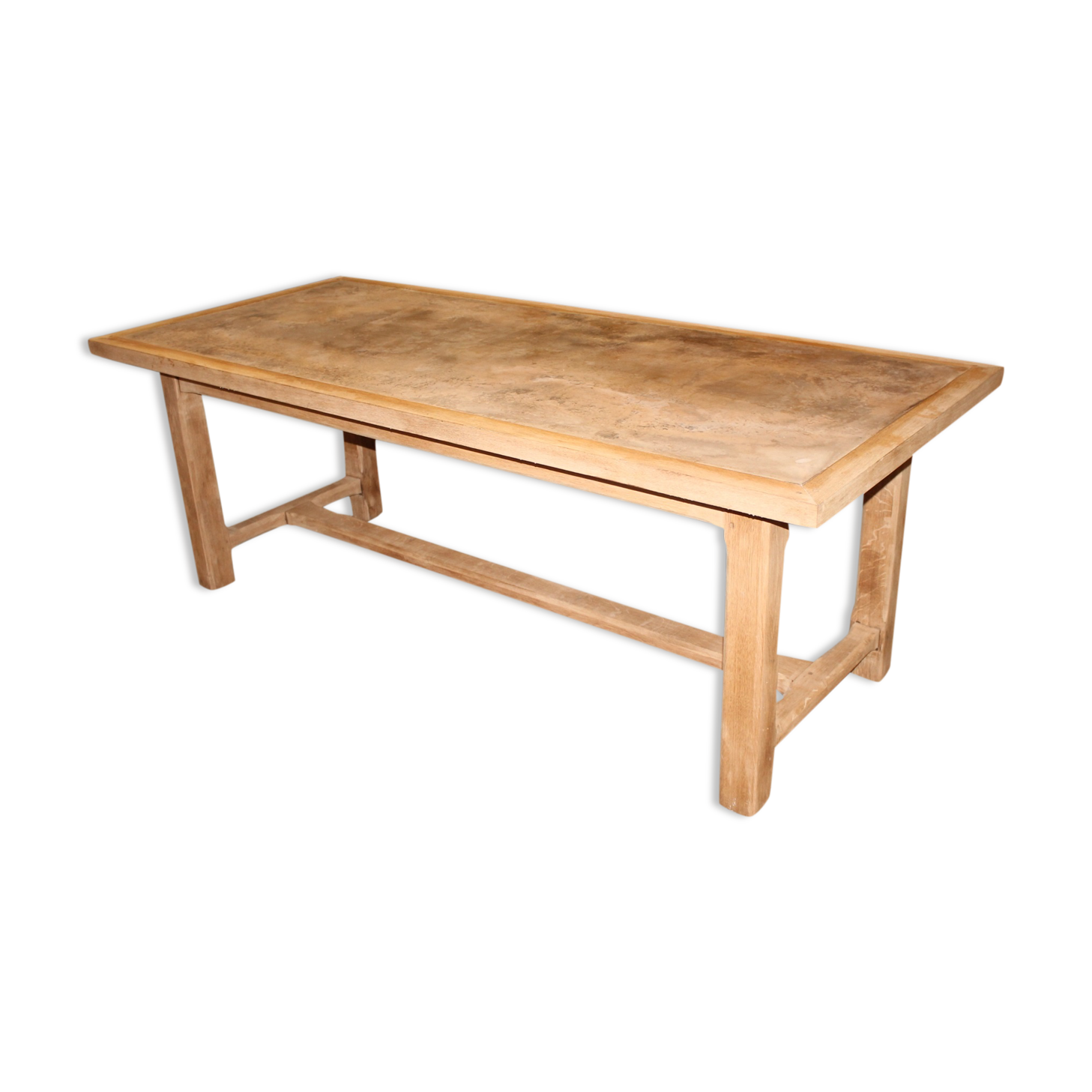 Polished concrete farm table
