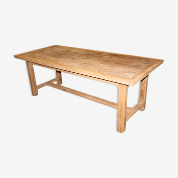 Polished concrete farm table