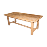Table de ferme béton ciré