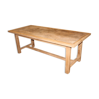 Polished concrete farm table