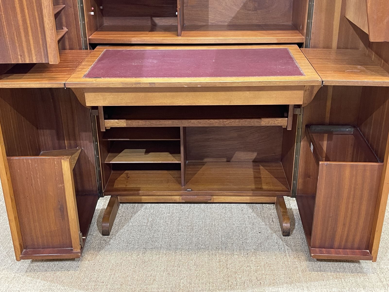 Teak desk cabinet from the 70s