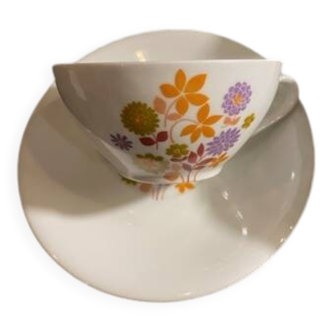Cup and saucer