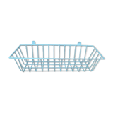 Sponge soap holder support Metal White