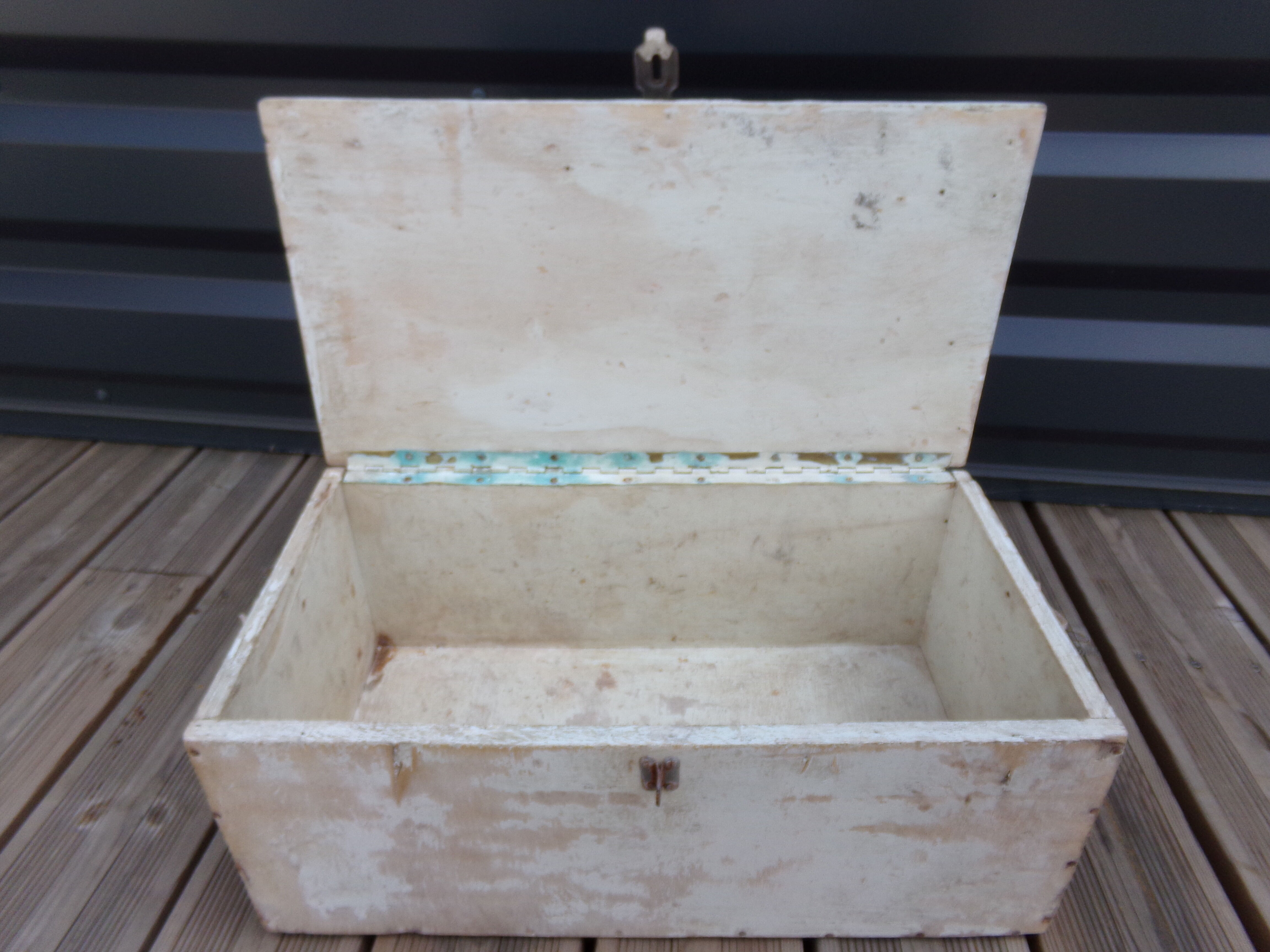 Wooden storage chest