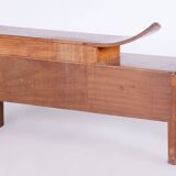 Secrétaire d'appoint Art Déco restaurée, Palissandre, France, Polonais ravivé, années 1920