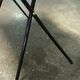 Yellow Formica folding table